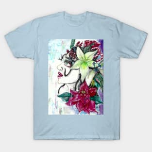 Yuletide Woman T-Shirt